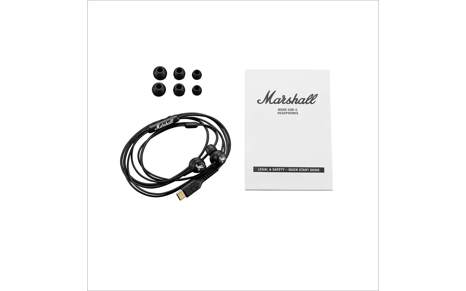 Marshall Mode USB-C nappikuulokkeet, musta - Image 8
