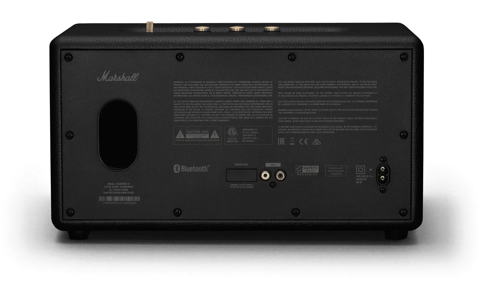 Marshall Stanmore III -Bluetooth-kaiutin, musta - Image 4