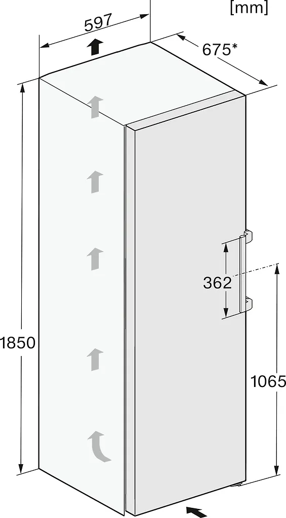 Miele FNS 4382 D kaappipakastin, teräs - Image 8