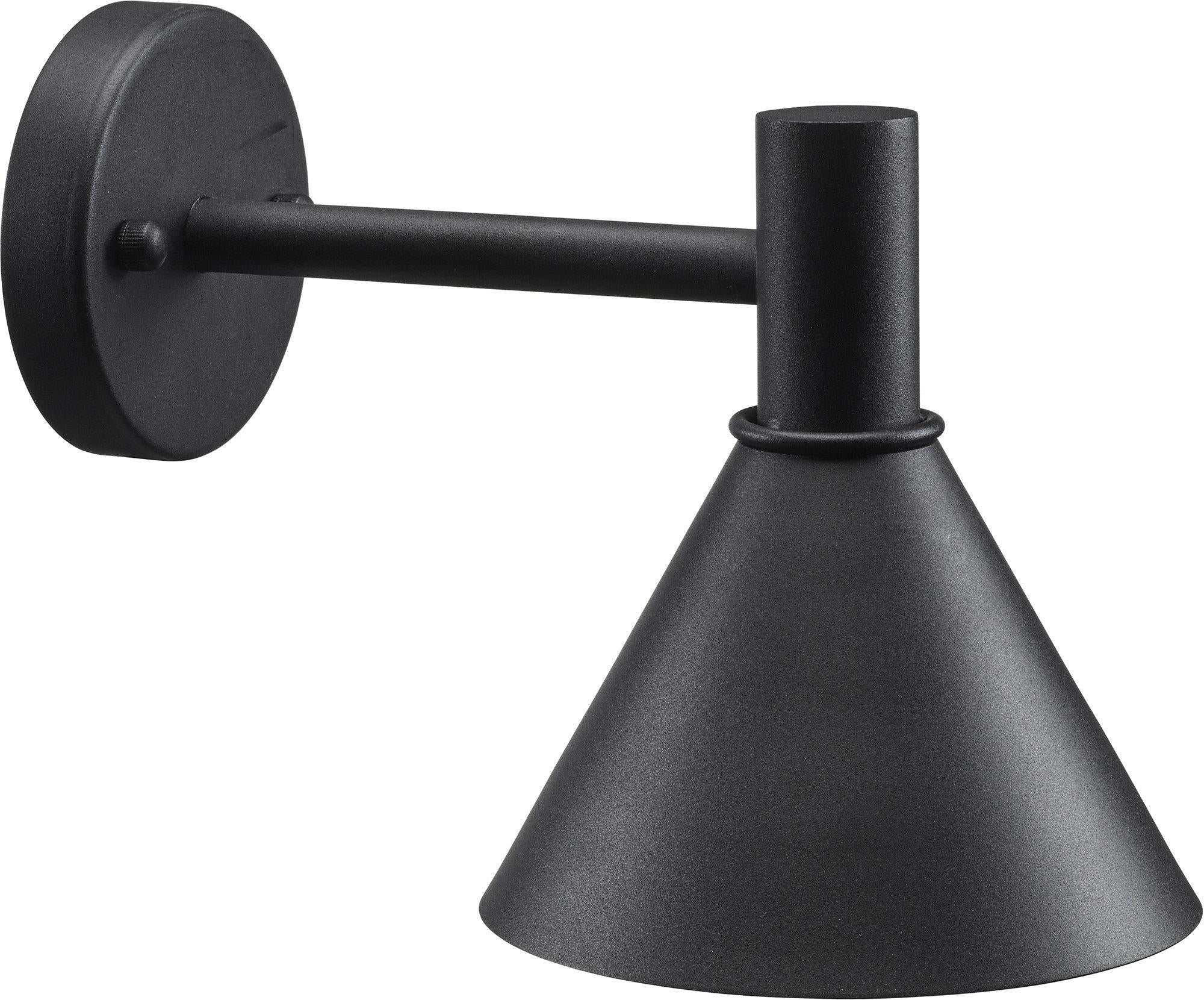 MiniTripp seinävalaisin IP44 musta 30 cm