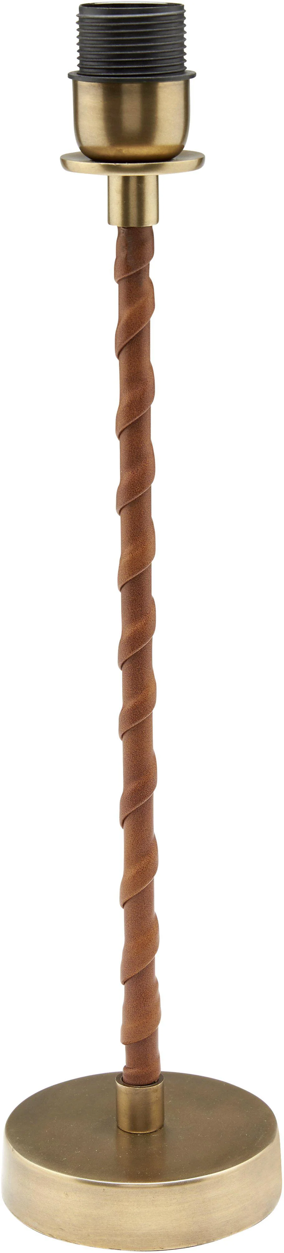 Nora lampunjalka antiikkimessinki 46cm