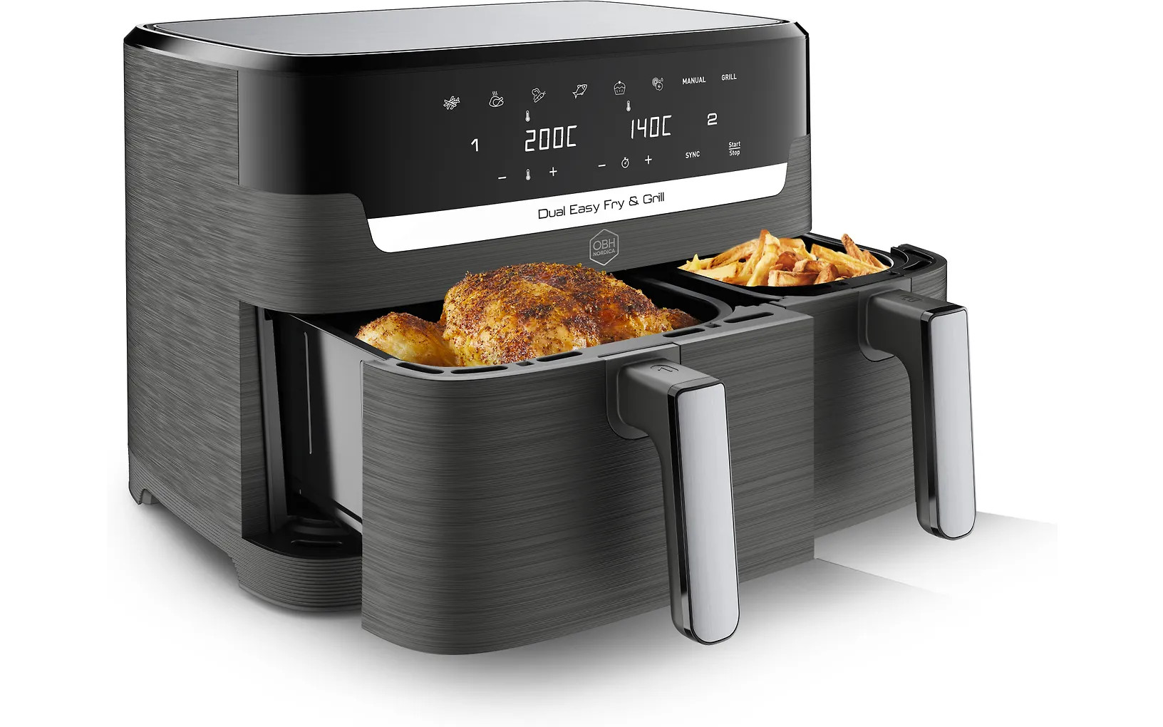 OBH Nordica Dual Easy Fry & Grill airfryer - Image 13