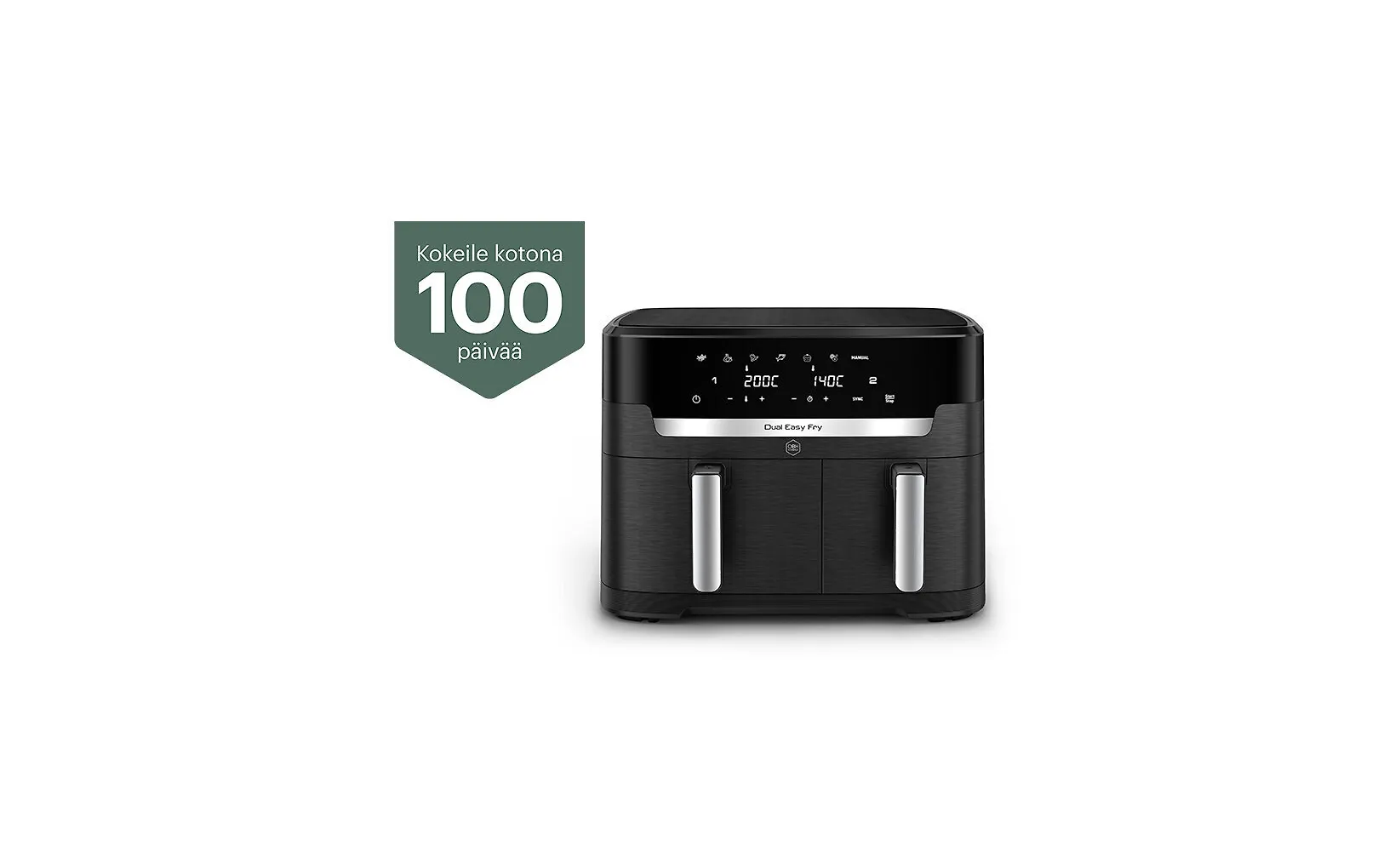 OBH Nordica Dual Easy Fry XXL airfryer - Image 5