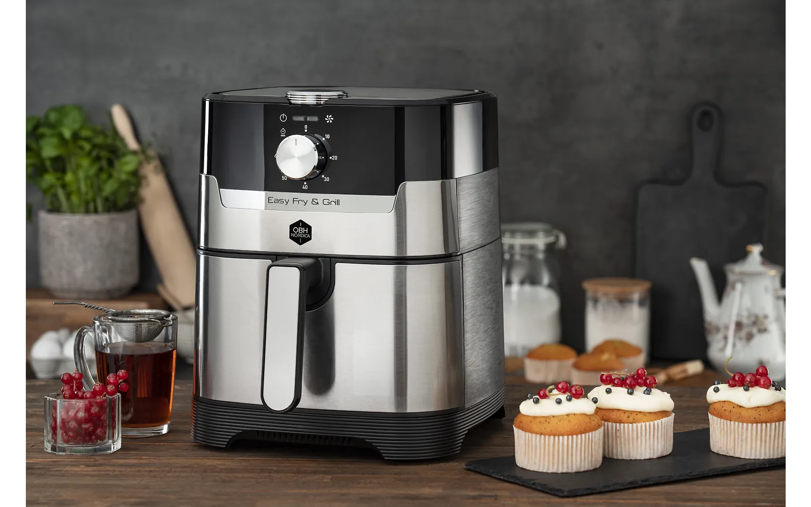 OBH Nordica Easy Fry & Grill Classic+ 2-in-1 airfryer - Image 11