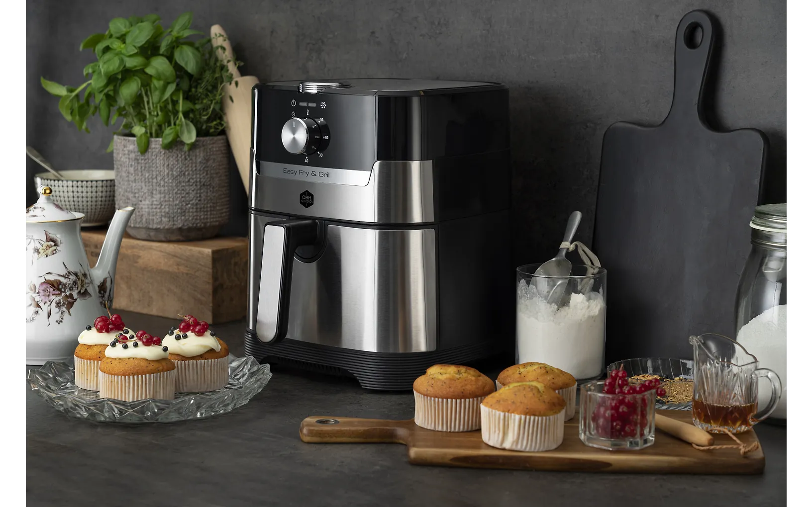 OBH Nordica Easy Fry & Grill Classic+ 2-in-1 airfryer - Image 12