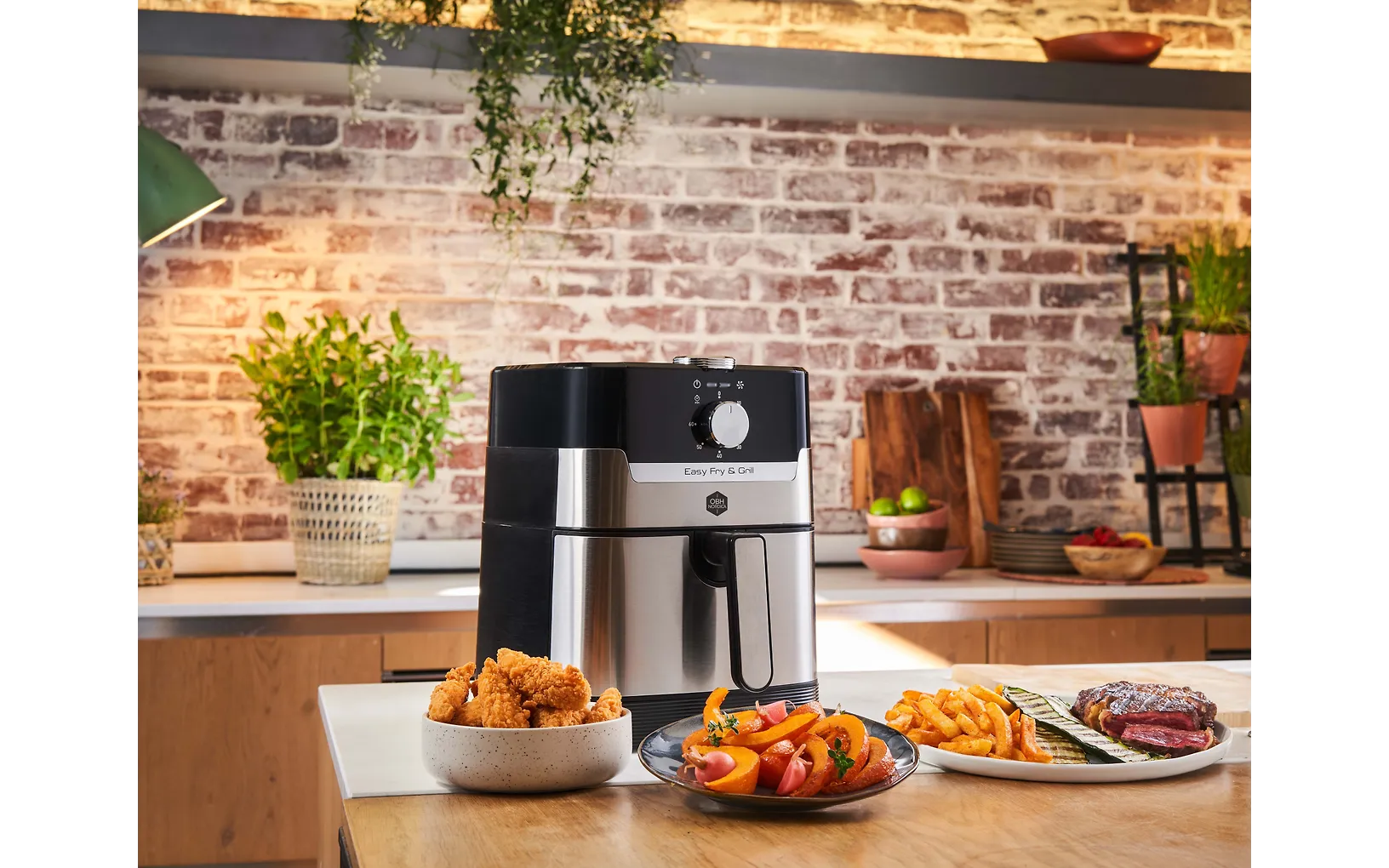 OBH Nordica Easy Fry & Grill Classic+ 2-in-1 airfryer - Image 14