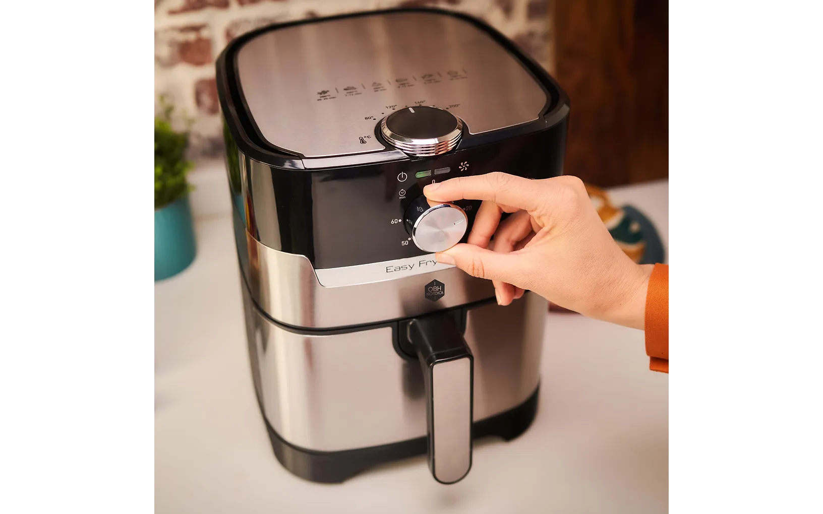OBH Nordica Easy Fry & Grill Classic+ 2-in-1 airfryer - Image 17