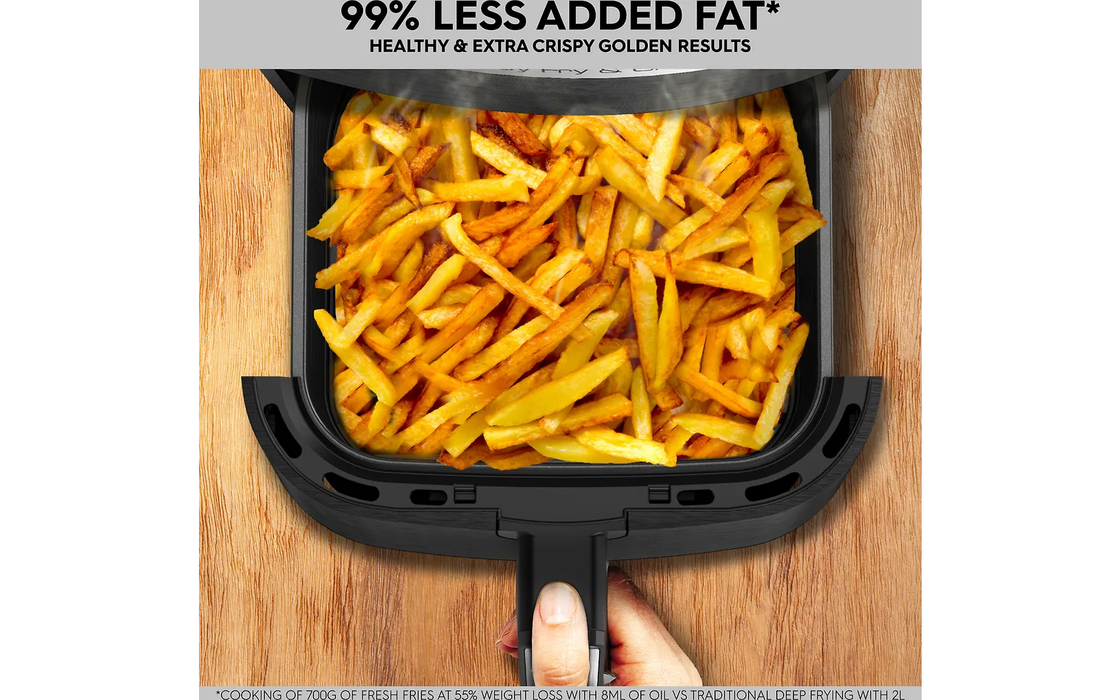 OBH Nordica Easy Fry & Grill Classic+ 2-in-1 airfryer - Image 5