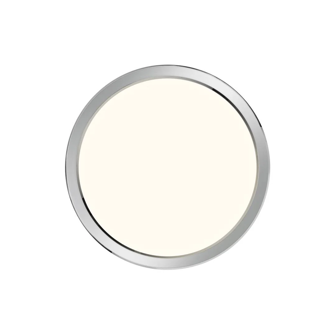 Oja 29 IP54 3000K/4000K LED-plafondi valk./kromi