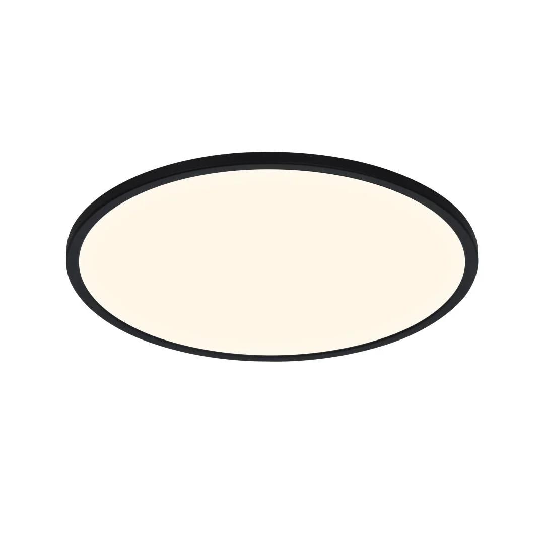 Oja 42 IP54 3000/4000K DIM LED-plafondi musta