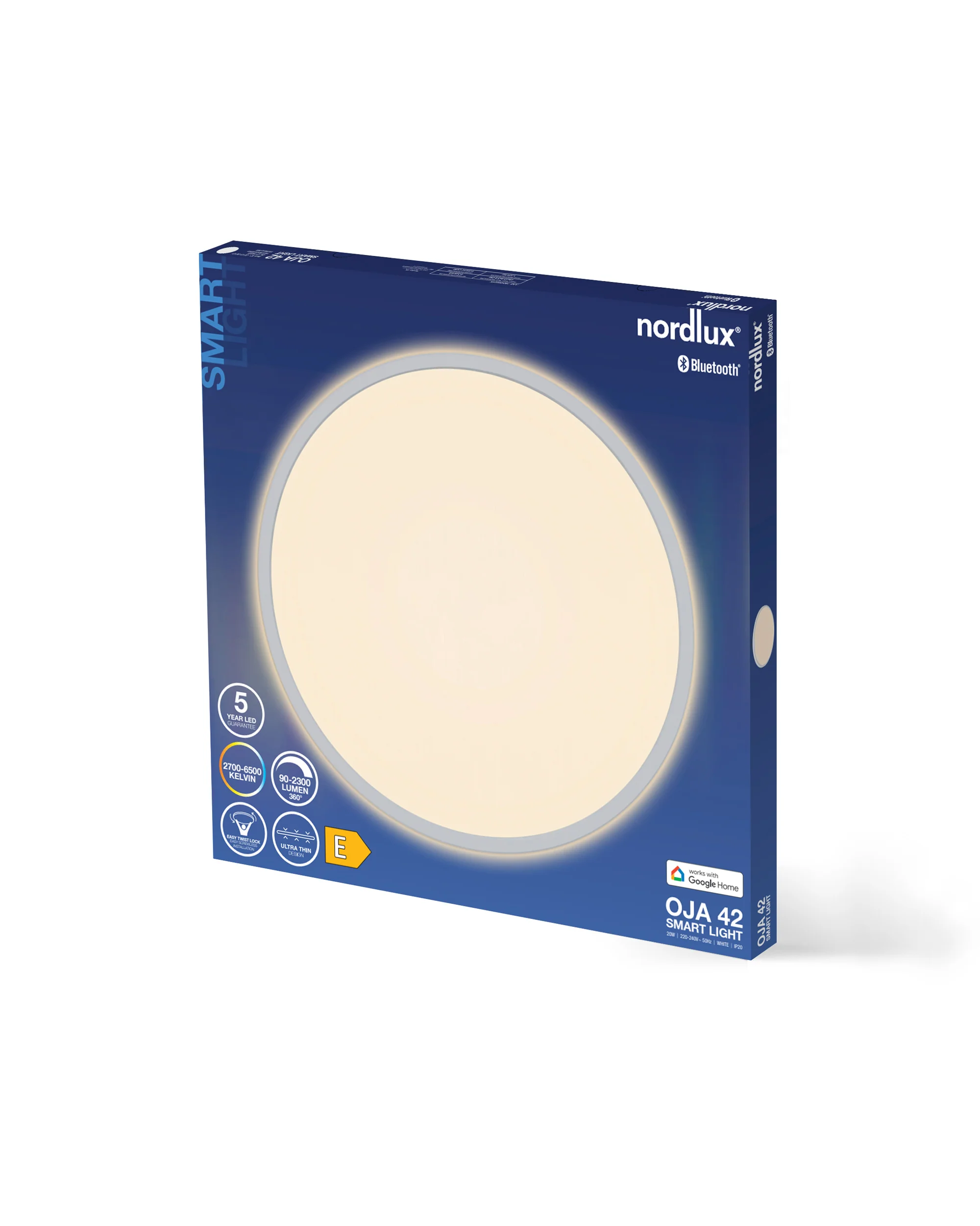 Oja Smart 42 LED-plafondi valkoinen - Image 2