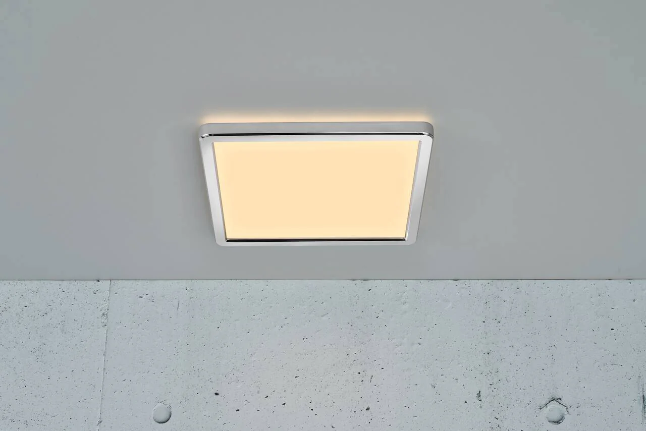 Oja Square 29 IP54 3000K/4000K plafondi valk./krom - Image 3