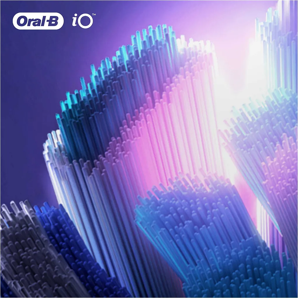 Oral-B iO Ultimate Clean -vaihtoharjat, valkoinen, 4 kpl - Image 3