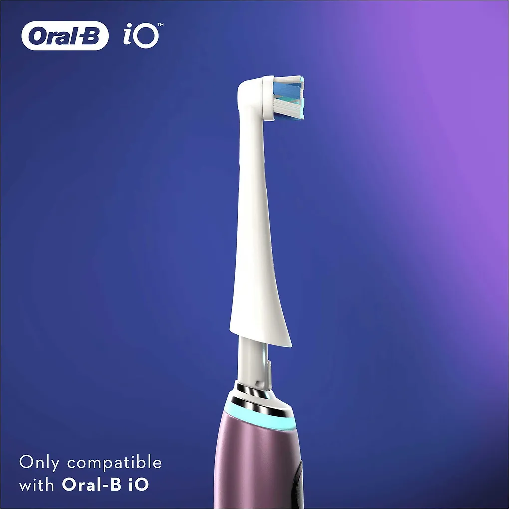 Oral-B iO Ultimate Clean -vaihtoharjat, valkoinen, 4 kpl - Image 5