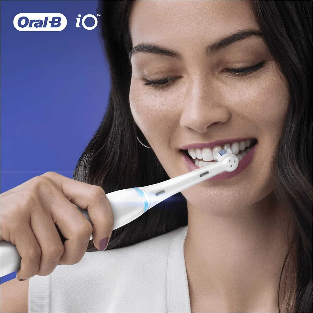 Oral-B iO Ultimate Clean -vaihtoharjat, valkoinen, 4 kpl - Image 6