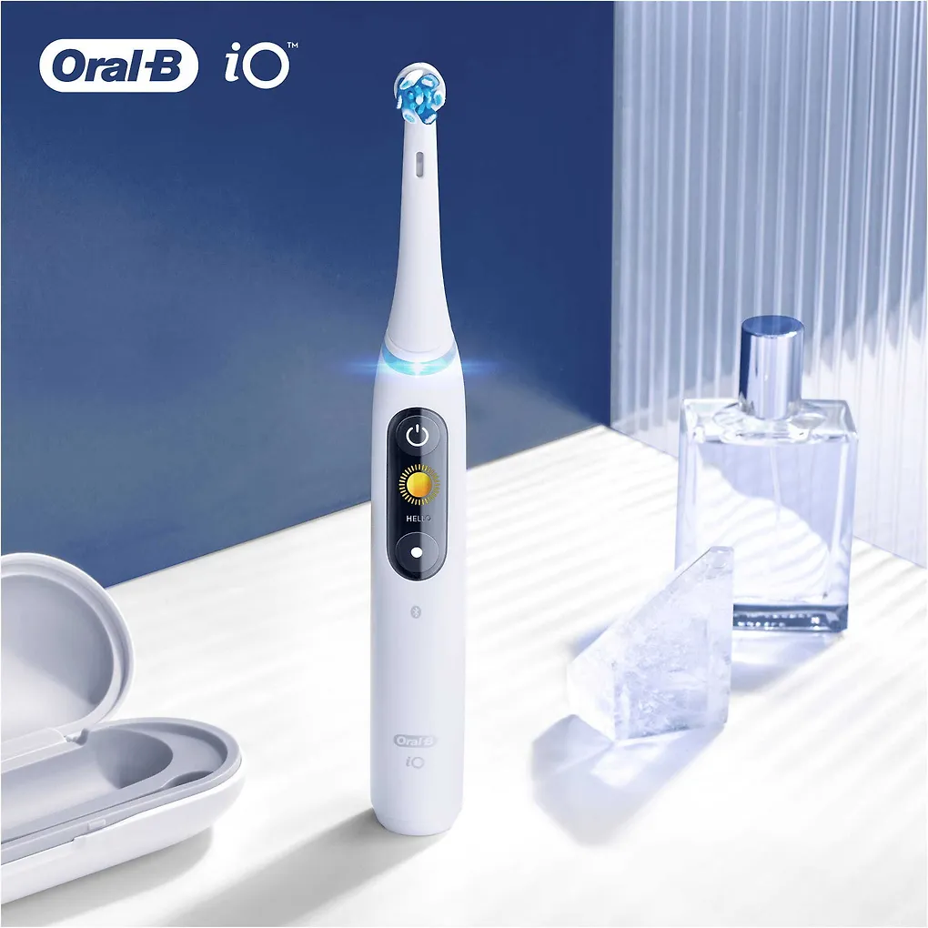 Oral-B iO Ultimate Clean -vaihtoharjat, valkoinen, 4 kpl - Image 7