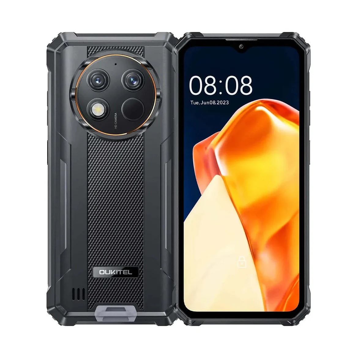 Oukitel G1 puhelin, 256/6 Gt, musta