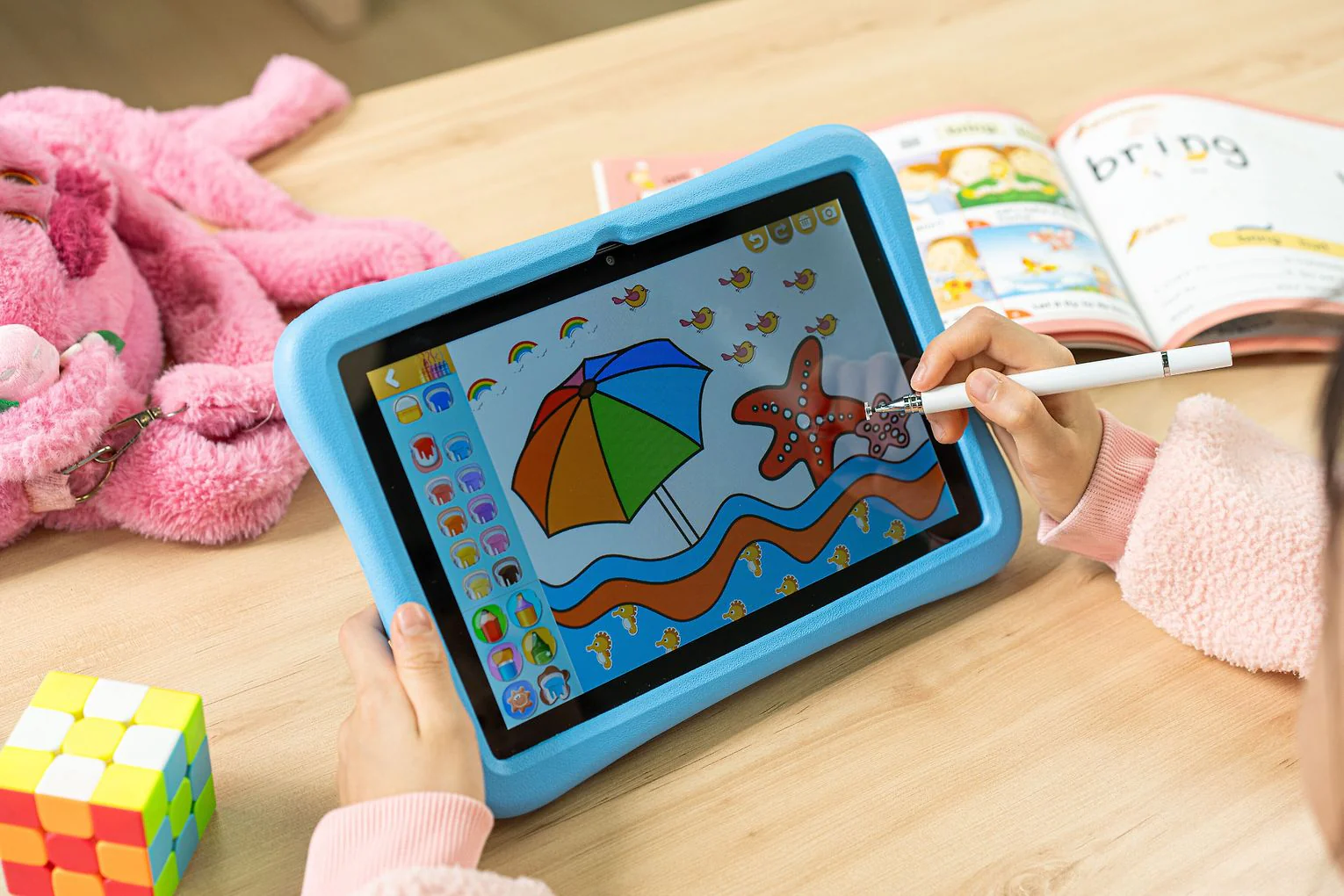 Oukitel OT6 Kids -tabletti, 64/16 Gt, vihreä - Image 7