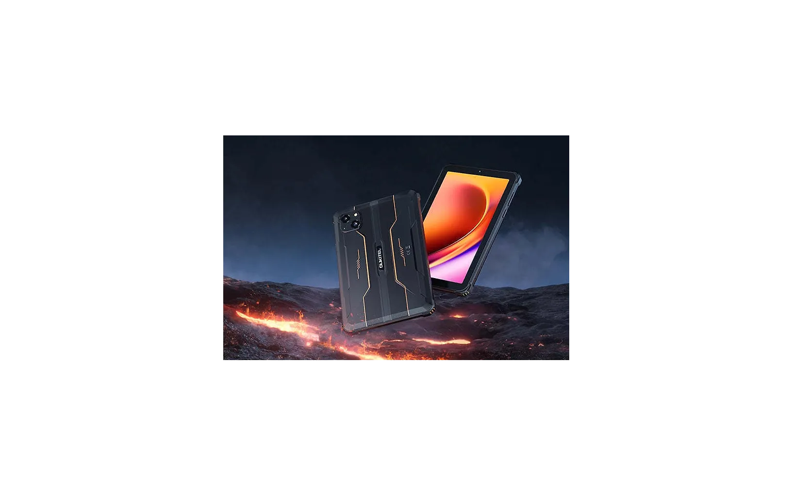 Oukitel RT3 Pro -tabletti, 128 Gt, oranssi - Image 2