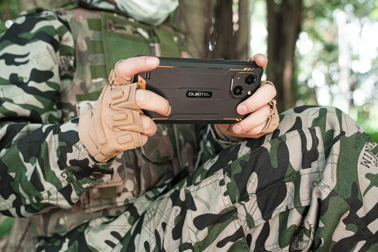 Oukitel WP32 Pro -puhelin, 256/6 Gt, oranssi - Image 12