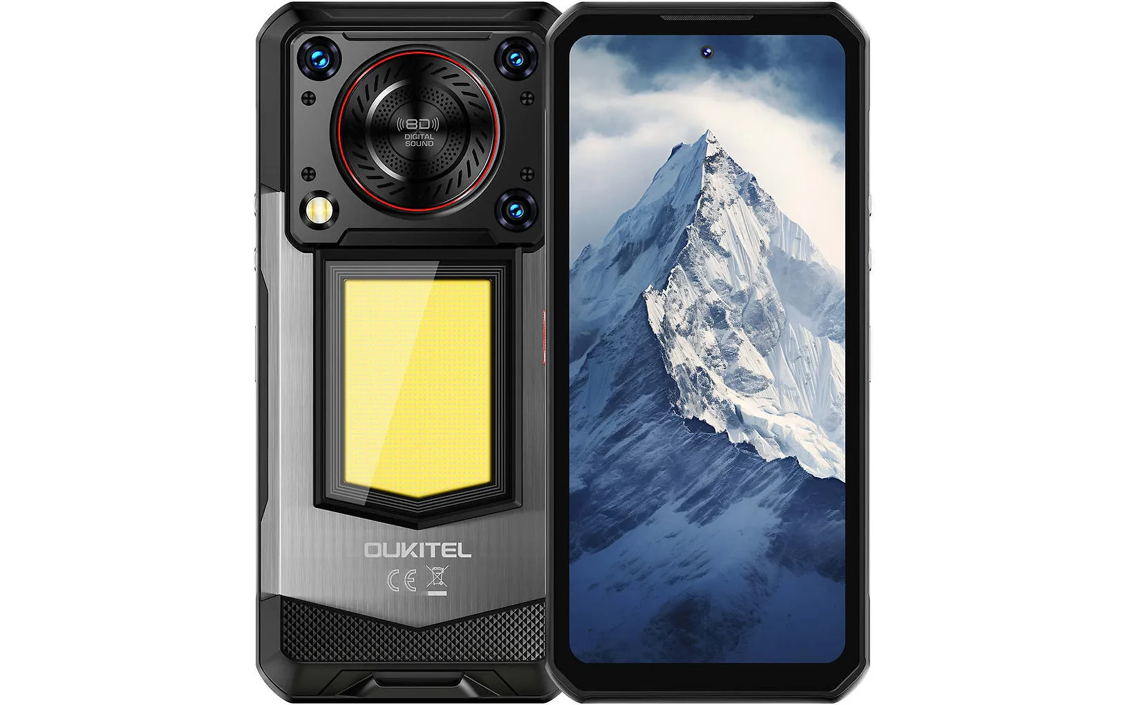Oukitel WP56 5G puhelin, 512/12 Gt, musta - Image 3