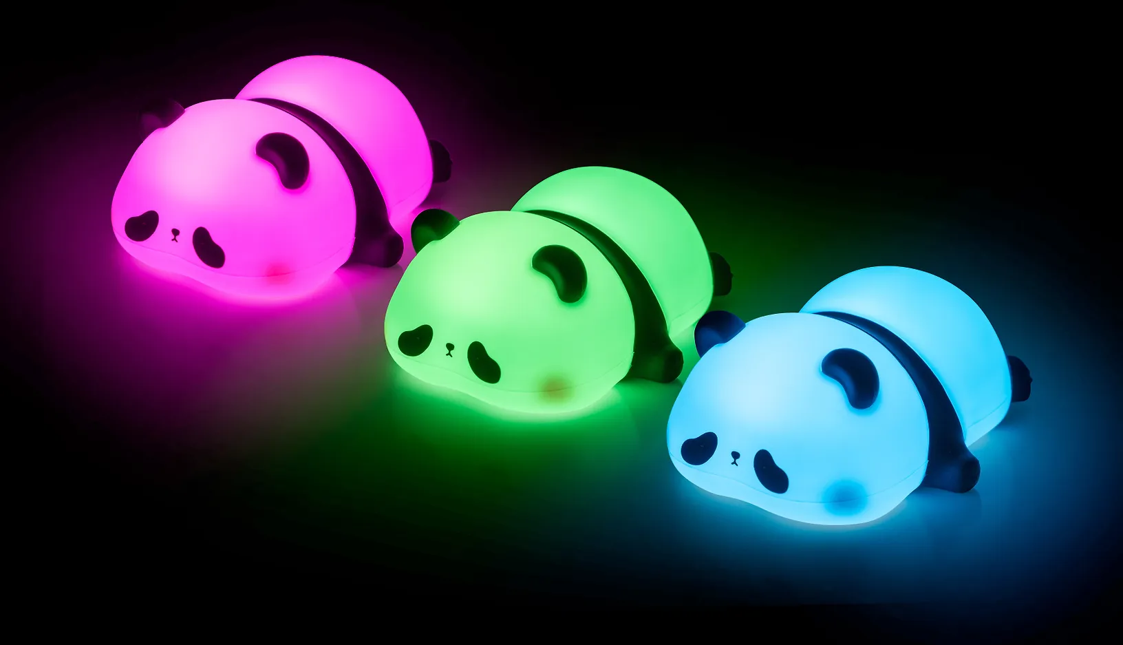 Pandavalaisin, ladattava, lämmin valkoinen ja RGB - Image 6