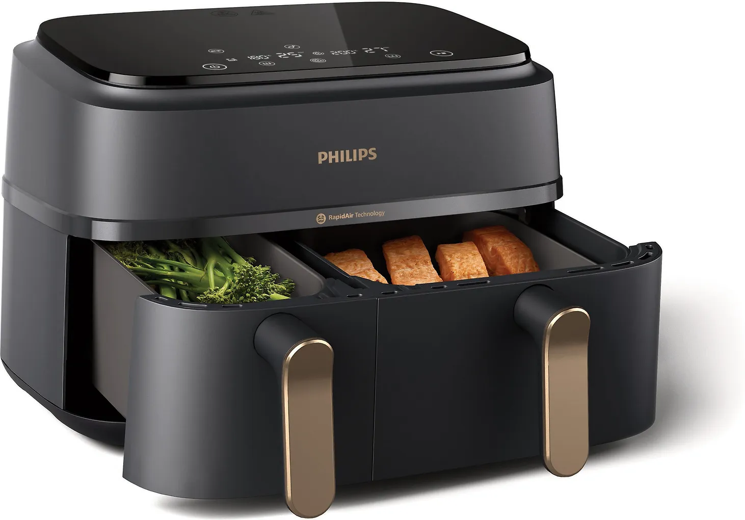Philips 3000 Series Dual Basket airfryer (NA352/00) - Image 3