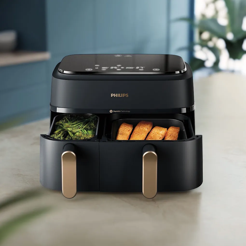 Philips 3000 Series Dual Basket airfryer (NA352/00) - Image 4