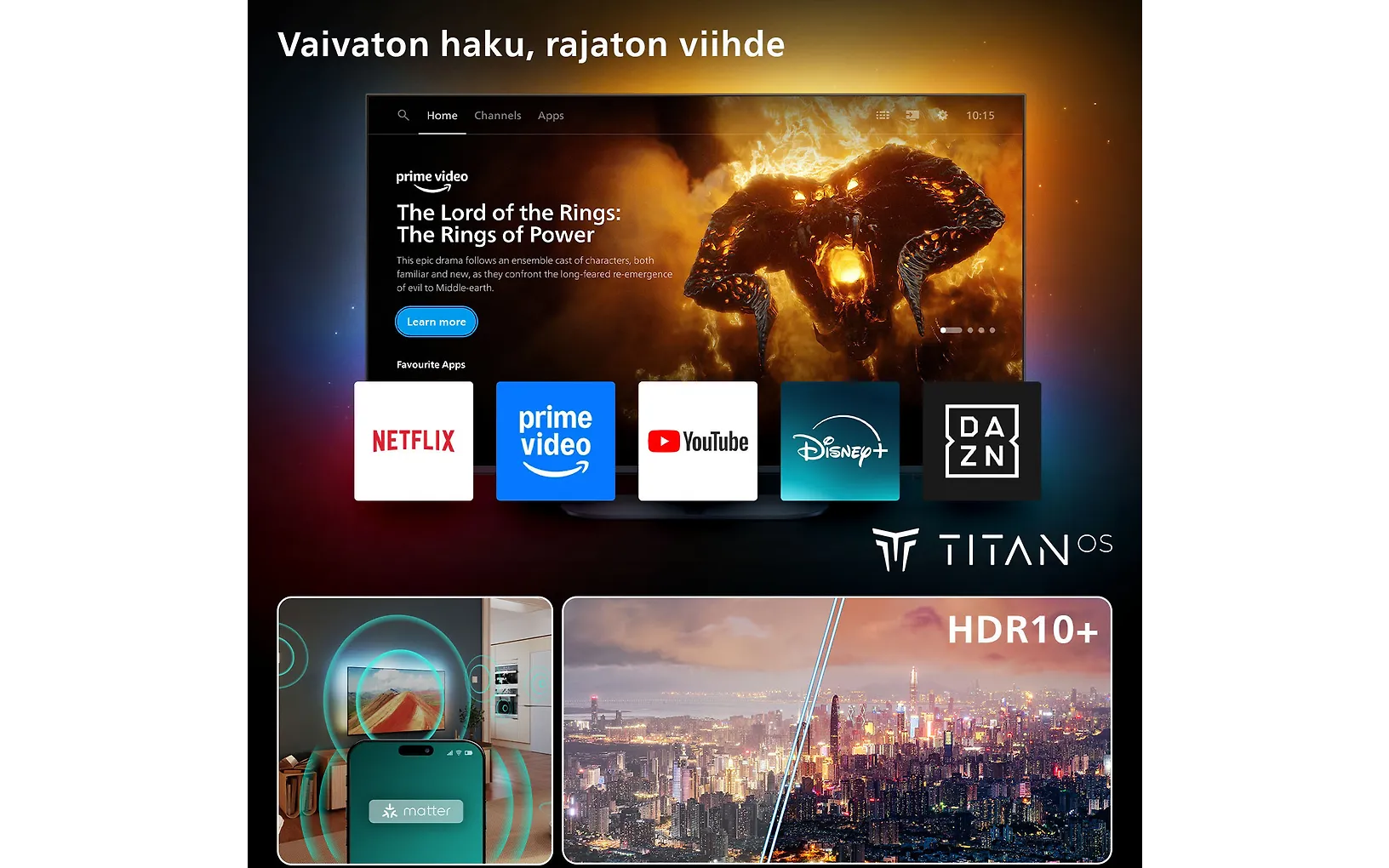Philips 43" PUS8000 – 4K LED Ambilight TV - Image 4