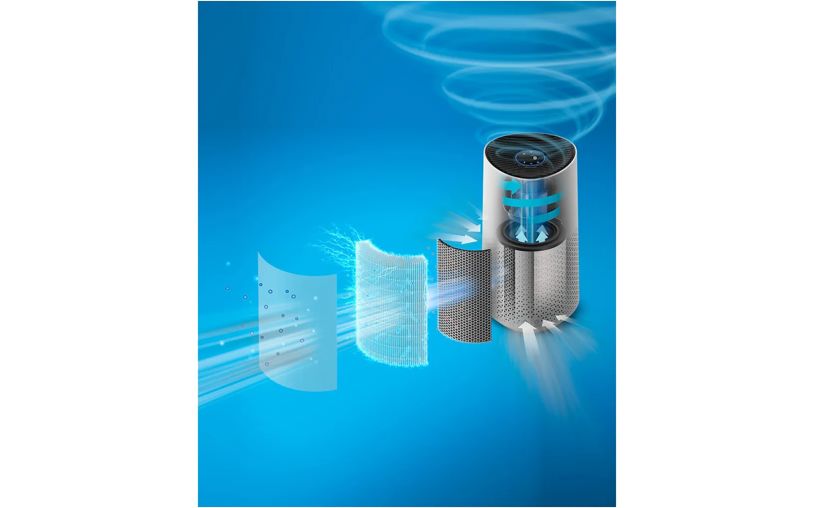 Philips AC1715/10 1000 Series -ilmanpuhdistin - Image 5