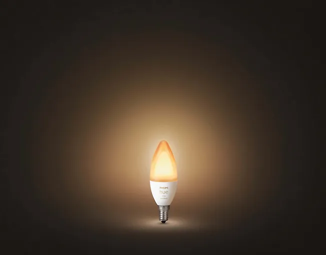 Philips Hue White Ambiance -LED-älylamppu, BT, E14, 470 lm - Image 6