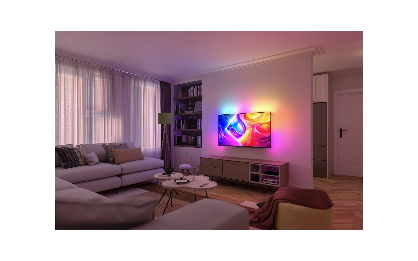 Philips The One 43" PUS9000 – 4K QLED Ambilight TV - Image 5