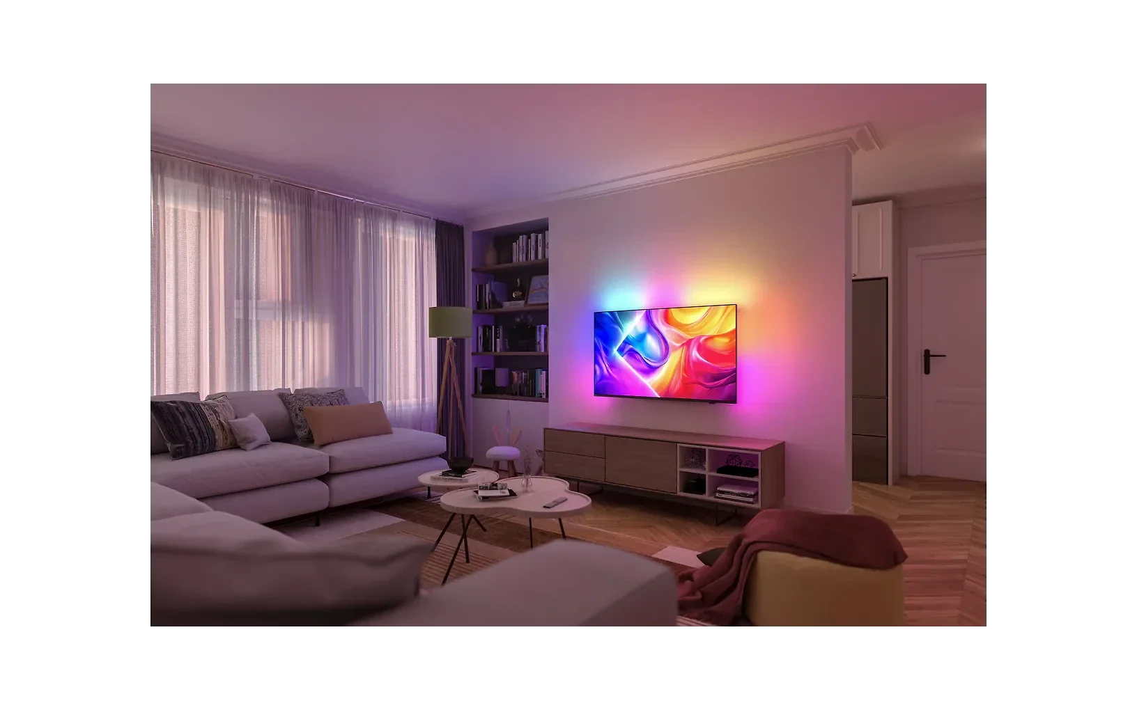 Philips The One 50" PUS9000 – 4K QLED Ambilight TV - Image 5