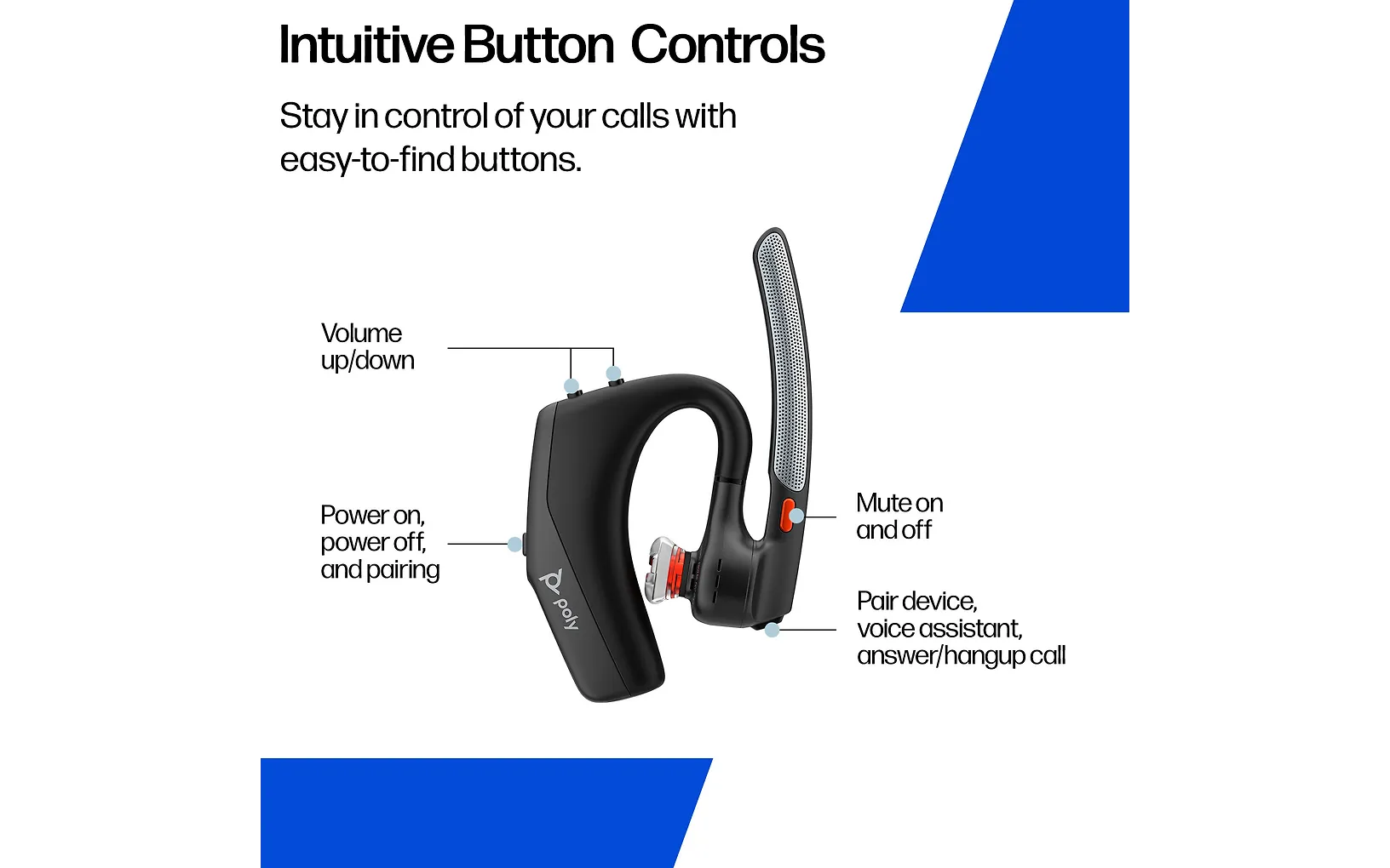 Poly Voyager Legend 30 Bluetooth-kuulokemikrofoni (AV4P5AA) - Image 11