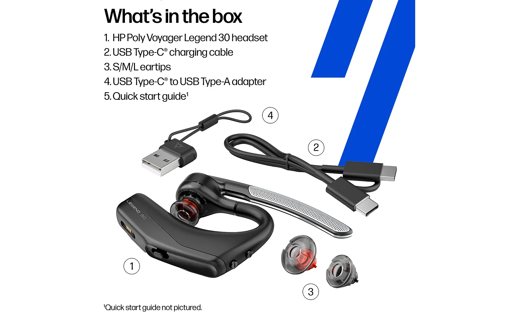 Poly Voyager Legend 30 Bluetooth-kuulokemikrofoni (AV4P5AA) - Image 12