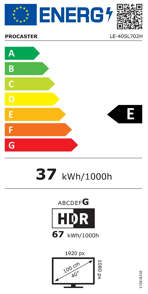ProCaster LE-40SL702H 40" Full HD Android LED TV - Image 12