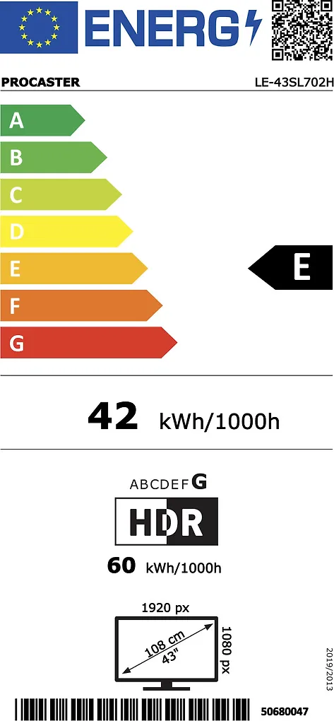 ProCaster LE-43SL702H 43" Full HD Android LED TV - Image 11