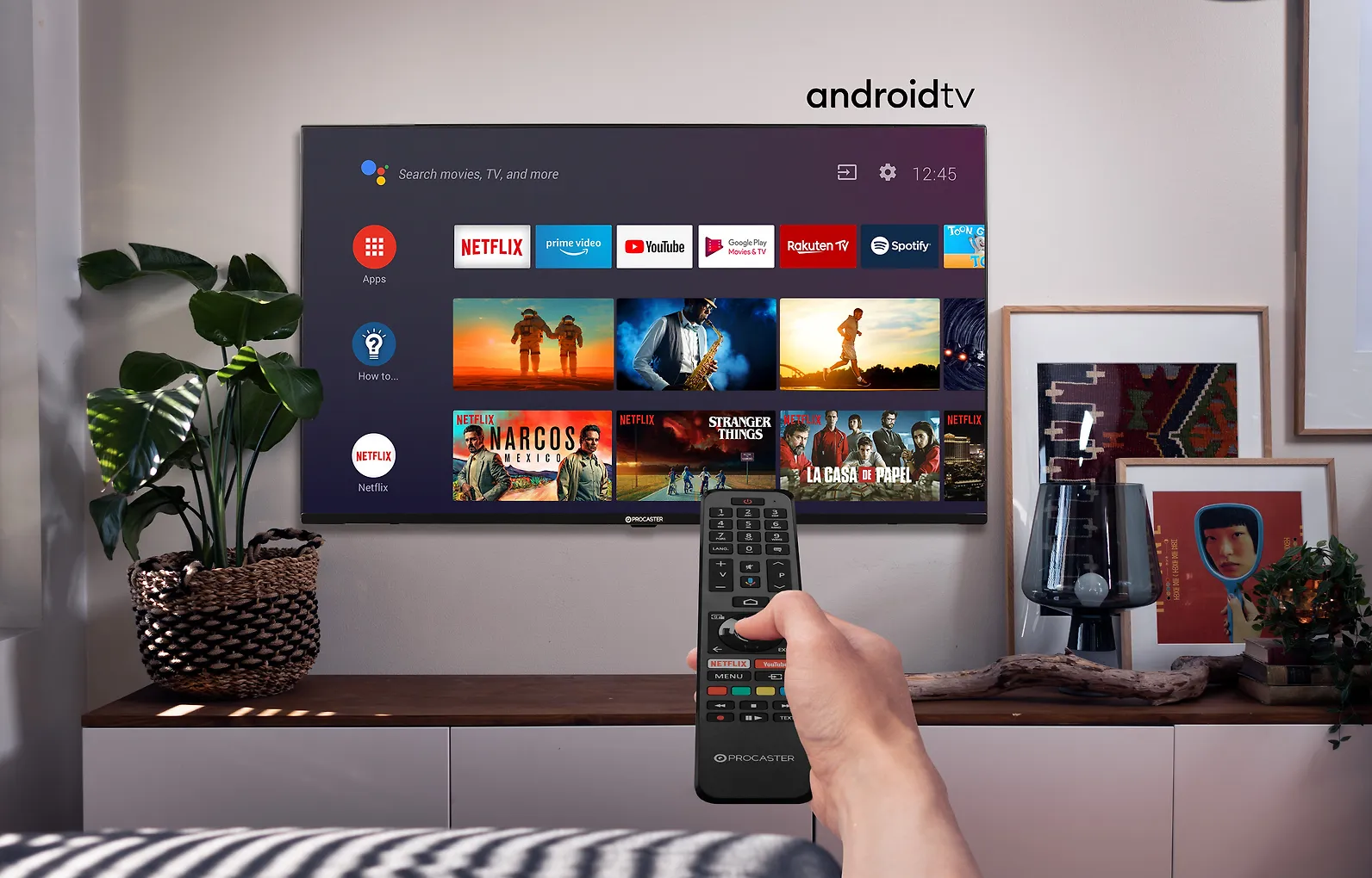 ProCaster LE-43SL702H 43" Full HD Android LED TV - Image 3