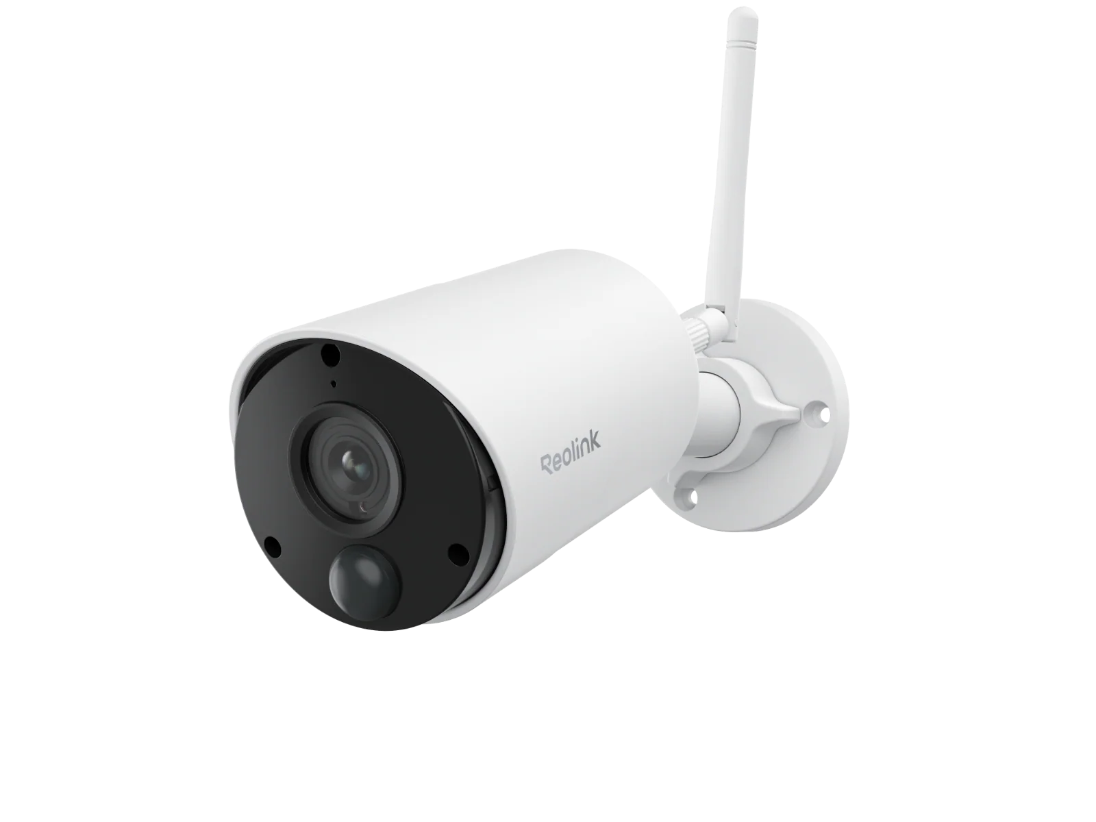 Reolink Argus Eco 3MP USB-C AI akkukäyttöinen WiFi kamera ulkokäyttöön (valkoinen)