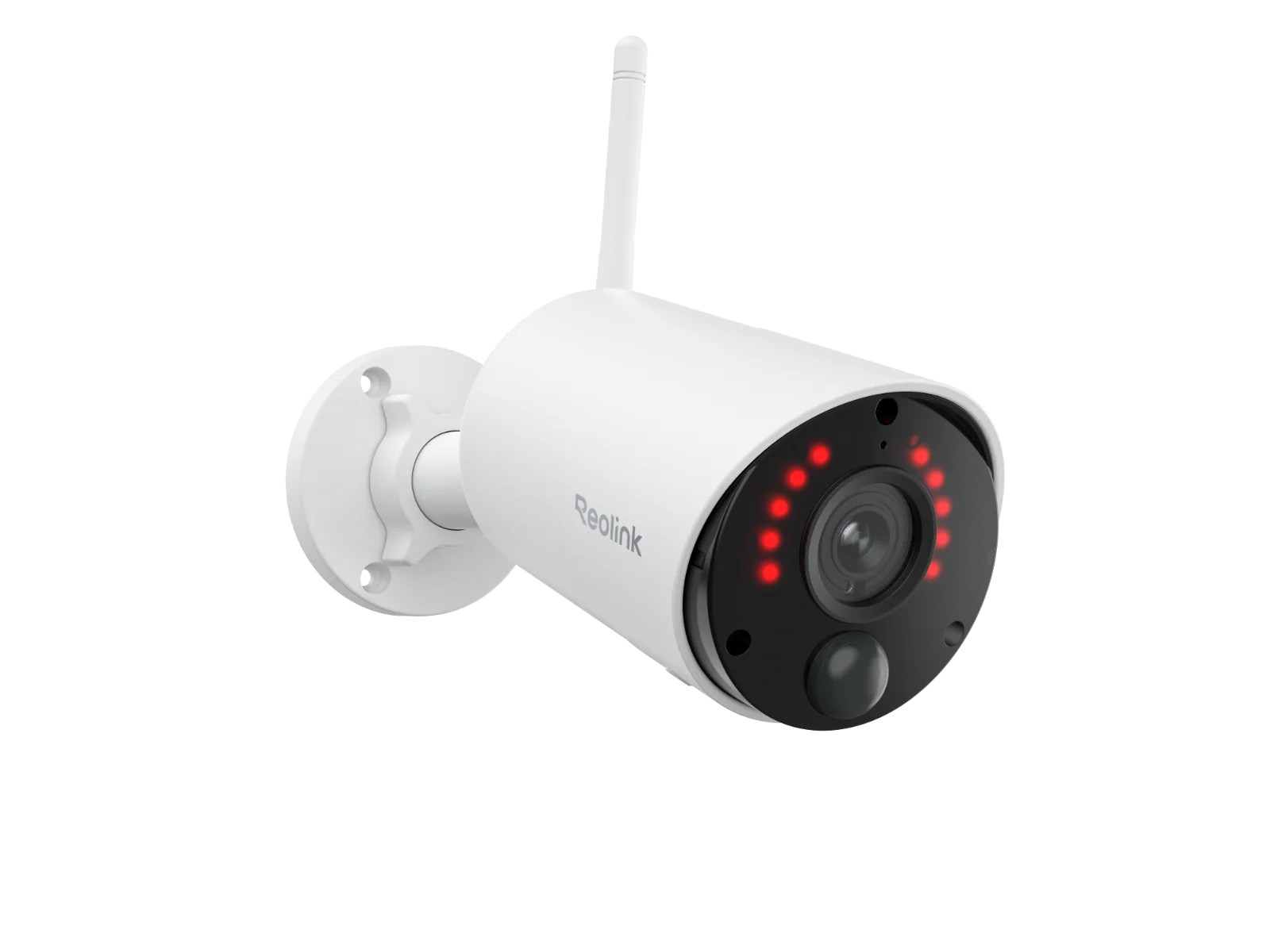 Reolink Argus Eco 3MP USB-C AI akkukäyttöinen WiFi kamera ulkokäyttöön (valkoinen) - Image 2