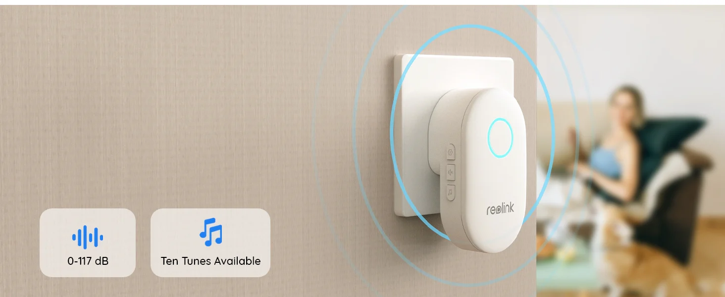 Reolink D340P 5MP älykäs ovikellokamera soittokellolla (Video Doorbell PoE) - Image 3