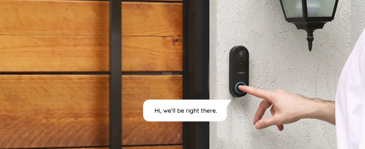 Reolink D340P 5MP älykäs ovikellokamera soittokellolla (Video Doorbell PoE) - Image 5