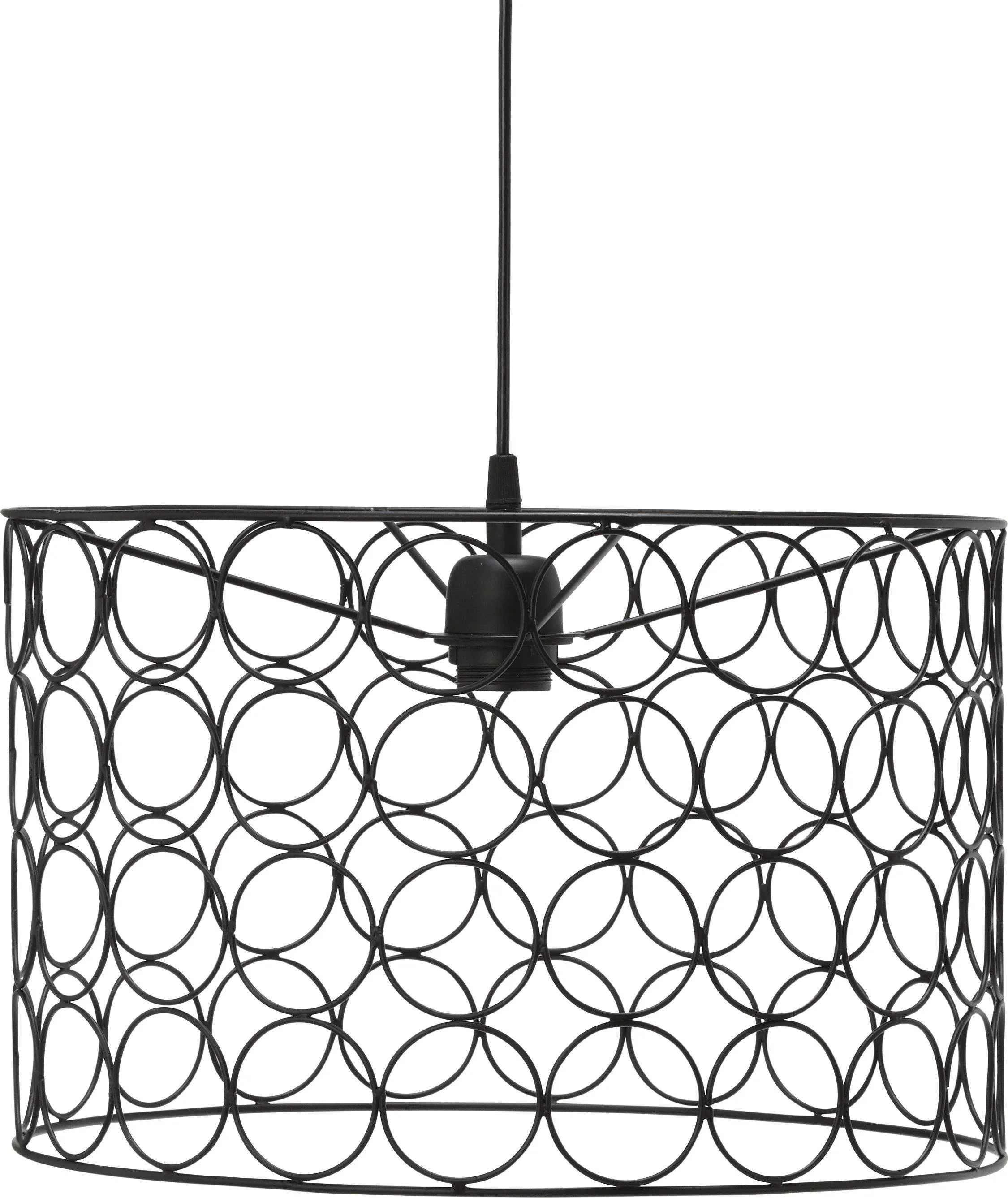 Ring kattovalaisin musta 40cm
