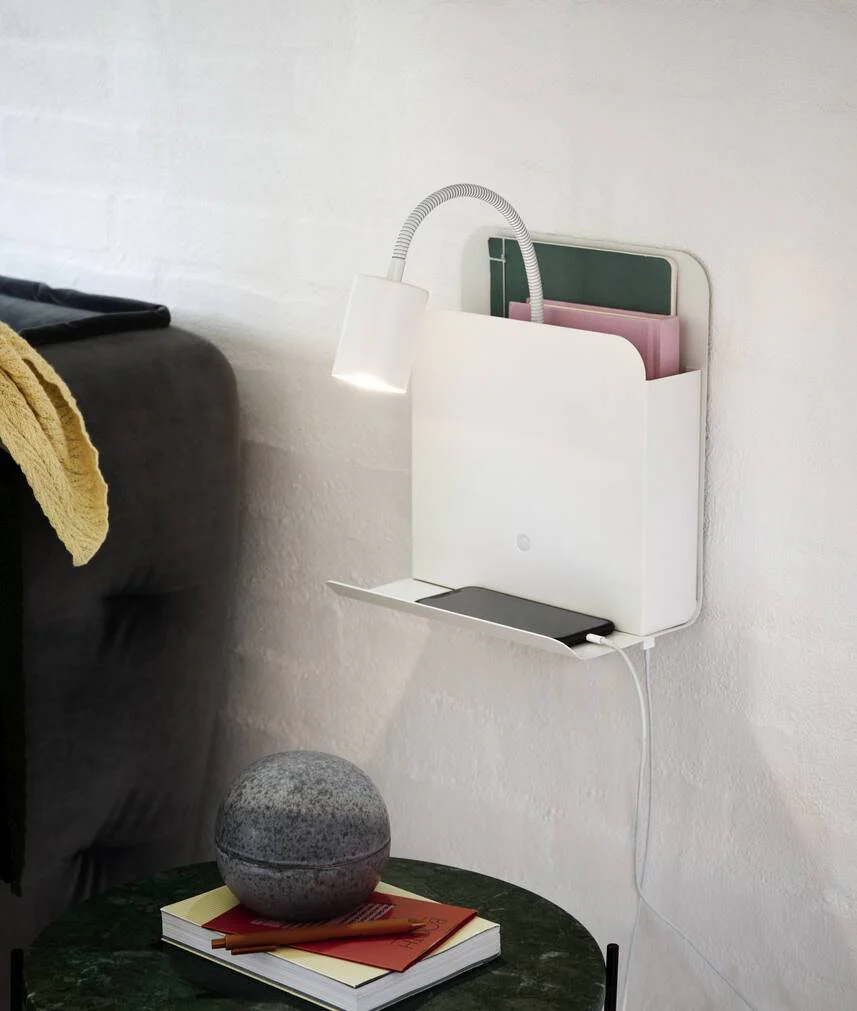 Roomi seinävalaisin valkoinen - Image 3