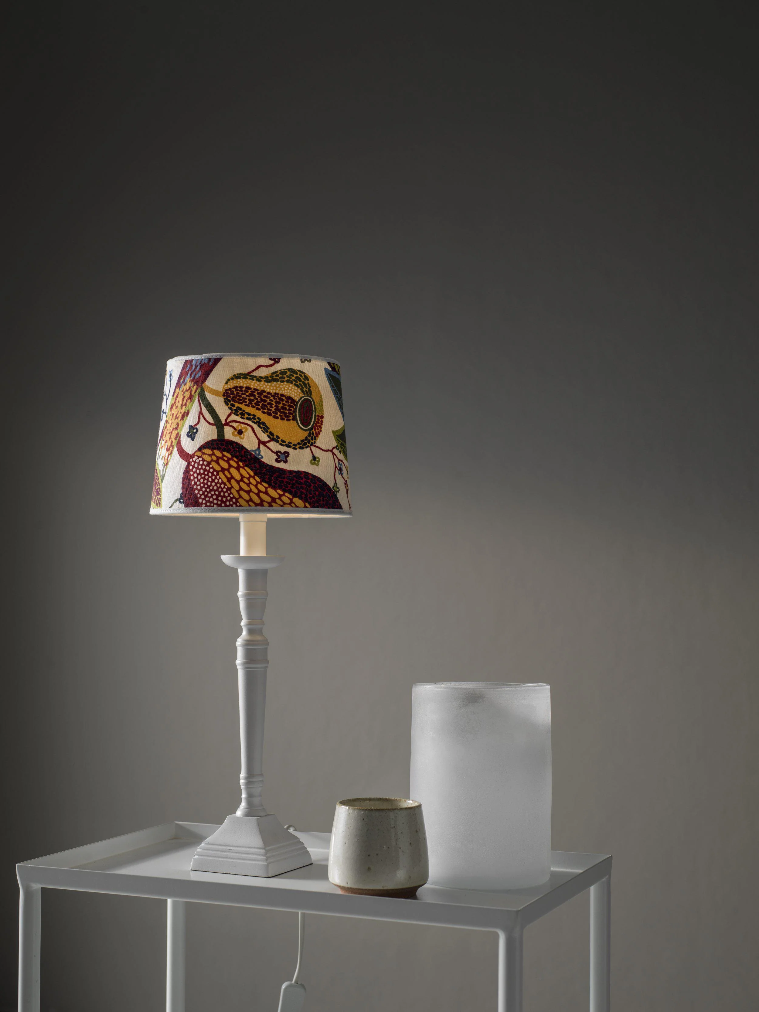 Salong lampunjalka valkoinen 53cm - Image 2