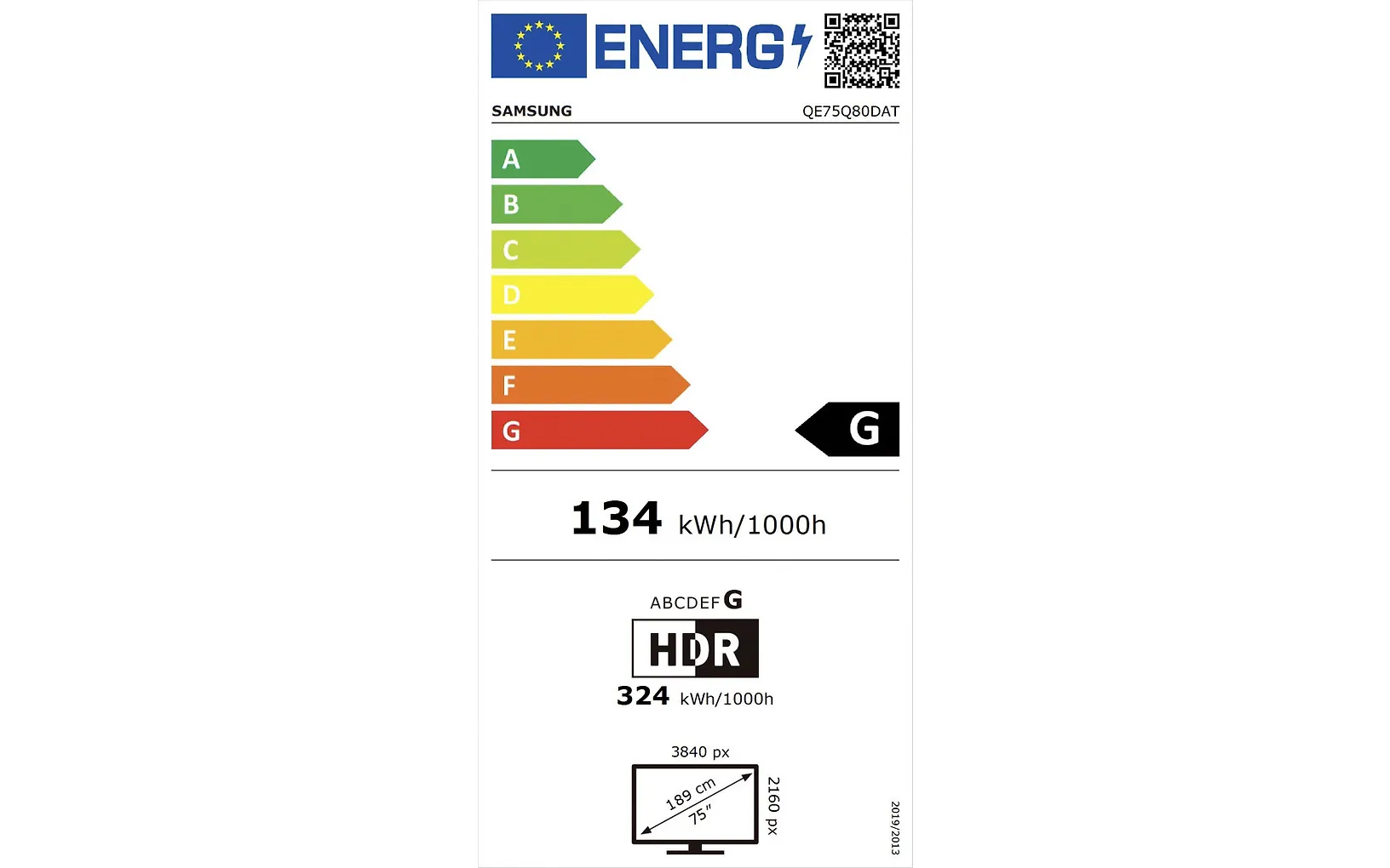 Samsung 75" Q80D – 4K QLED TV - Image 4
