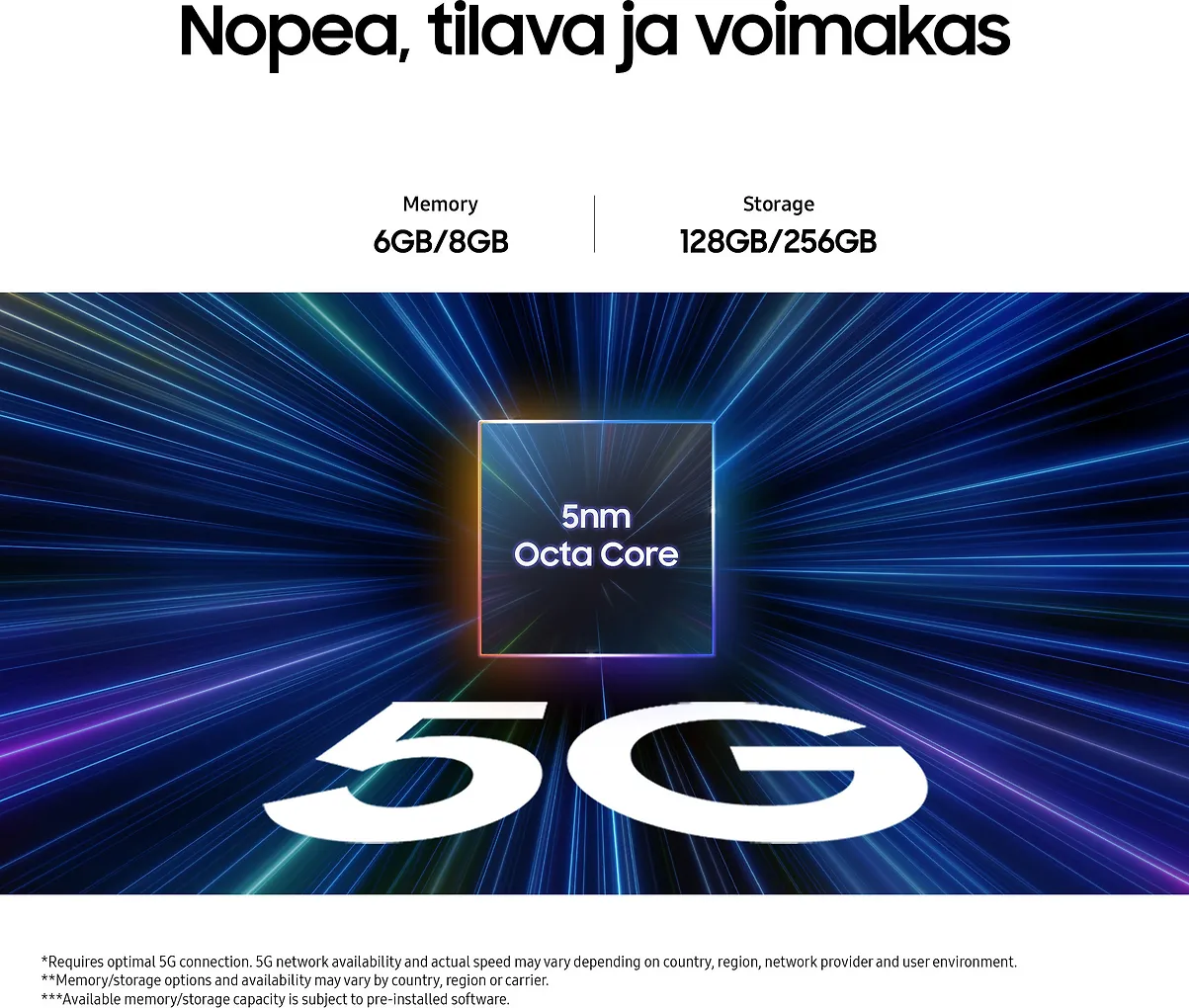 Samsung Galaxy A25 5G -puhelin, 128/6 Gt, musta - Image 5