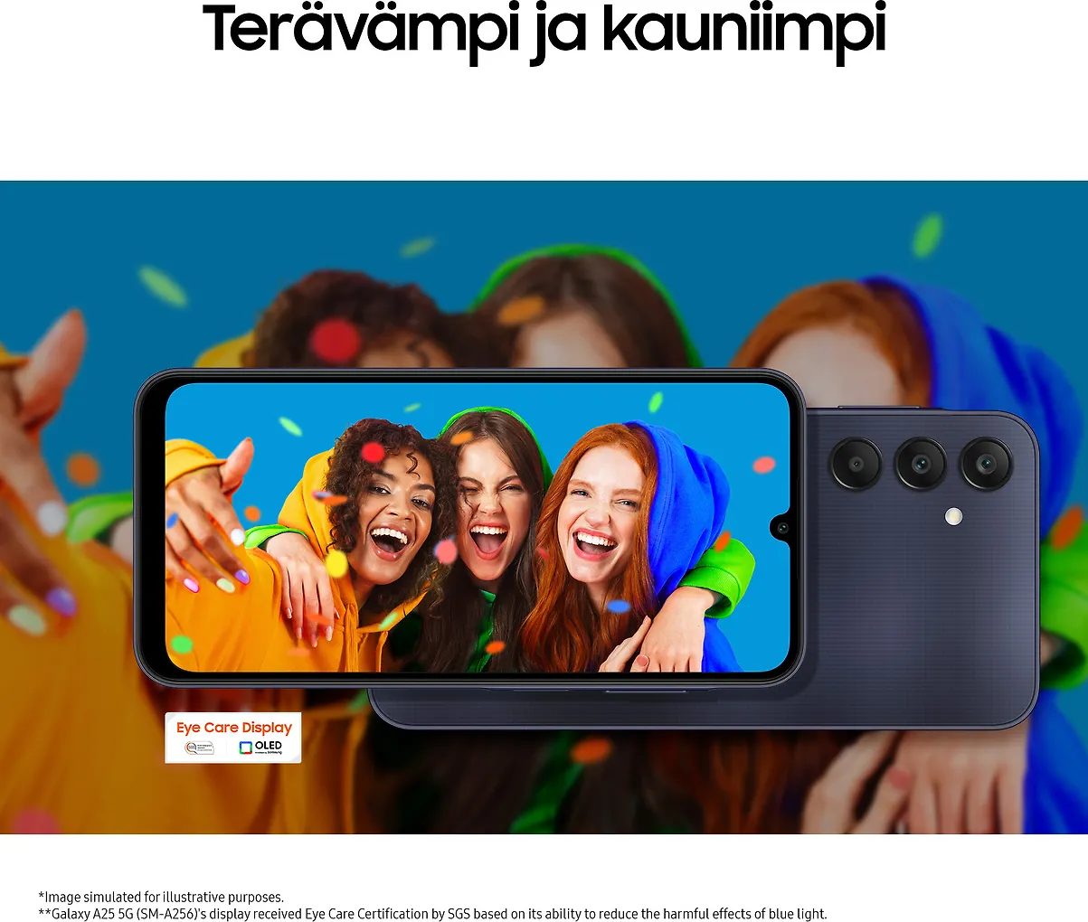 Samsung Galaxy A25 5G -puhelin, 128/6 Gt, musta - Image 6