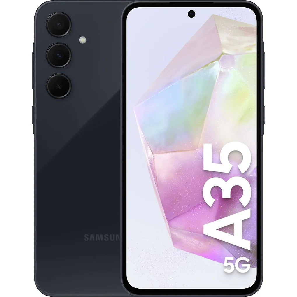 Samsung Galaxy A35 5G -puhelin, 128/6 Gt, musta