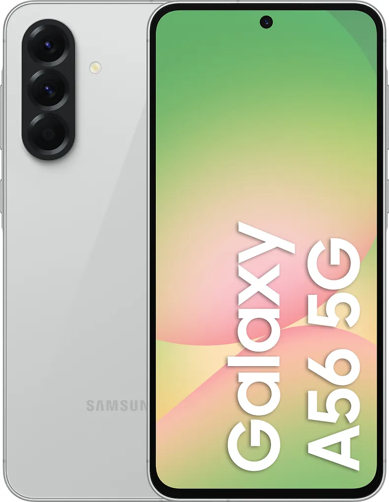 Samsung Galaxy A56 5G puhelin, 256/8 Gt, vaaleanharmaa